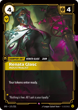 SFD-171/221 | Renata Glasc, Industrialist | Rare