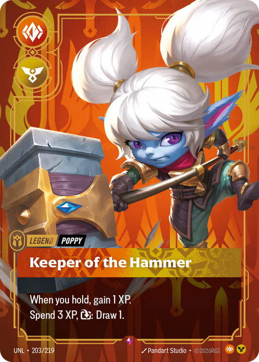 UNL-203/219 Poppy - Keeper of the Hammer | Rare