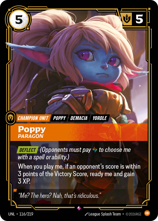 UNL-116/219 Poppy - Paragon | Rare