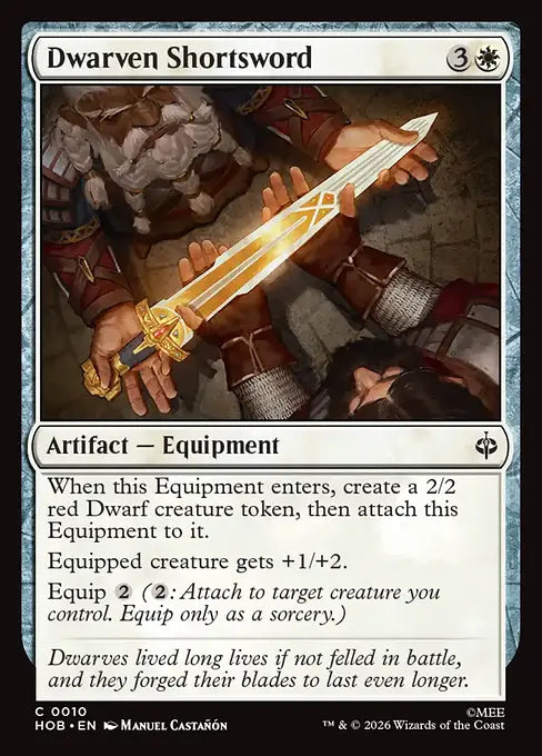 HOB-010 Dwarven Shortsword | Common (EN)