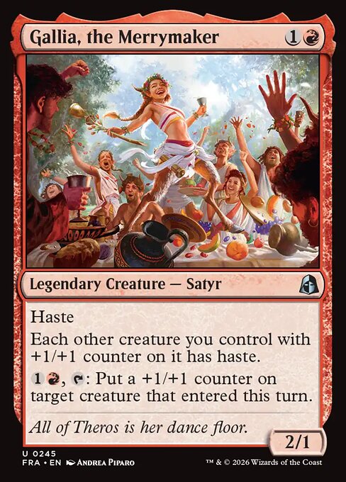 FRA-245 Gallia, the Merrymaker | Uncommon (EN)