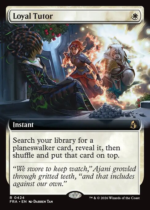 FRA-424 Loyal Tutor (Extended Art) | Rare (EN)