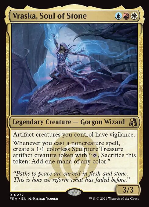 FRA-277 Vraska, Soul of Stone | Rare (EN)