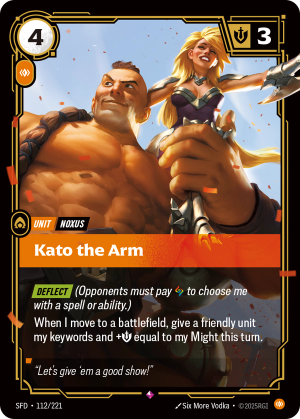 SFD-112/221 | Kato the Arm | Rare