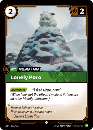SFD-036/221 | Lonely Poro | Common