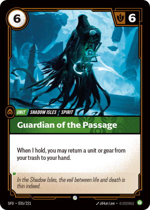 SFD-035/221 | Guardian of the Passage | Common