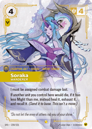 SFD-239*/221 | Soraka, Wanderer | Showcase