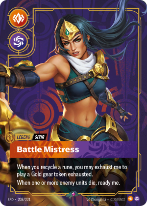 SFD-203/221 | Battle Mistress | Rare