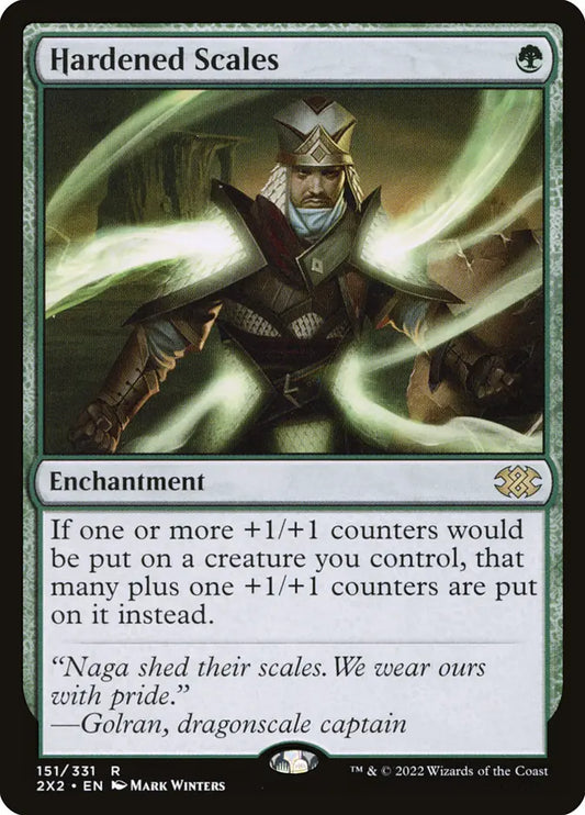 2X2-151 Hardened Scales | Rare (EN)