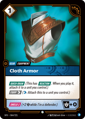 SFD-064/221 | Cloth Armor | Common