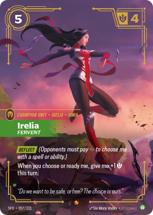 SFD-057/221 | Irelia, Fervent | Epic