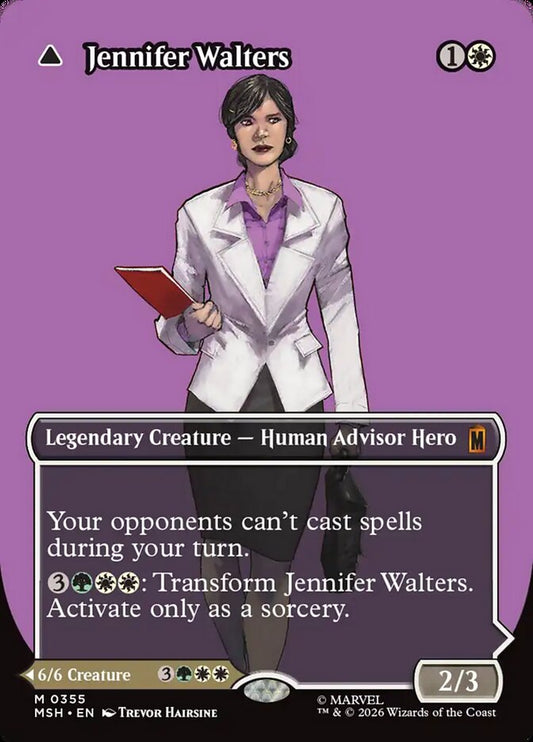MSH-355 Jennifer Walters // The Sensational She-Hulk (Borderless) | Mythic (EN)