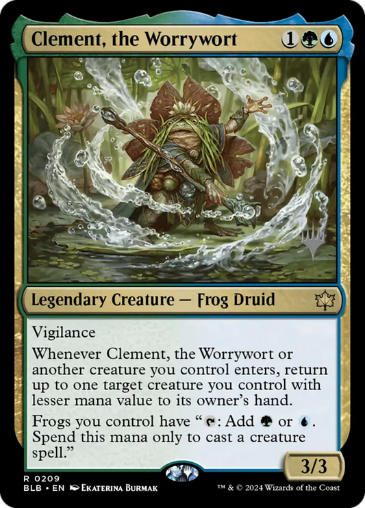 BLB-209 Clement, the Worrywort (Promo) | Rare (EN)