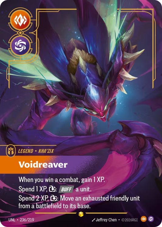 UNL-236/219 Kha'Zix - Voidreaver (Overnumbered) | Showcase