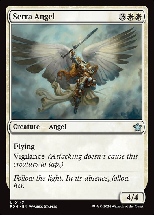 FDN-0147 | Serra Angel | EN  | - | Non-Foil