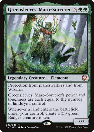 DMC-027 | Greensleeves, Maro-Sorcerer | Mythic (EN)