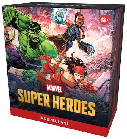 Marvel Super Heroes pre-release