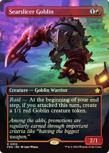 FDN-394 Searslicer Goblin (Borderless) | Rare (EN)