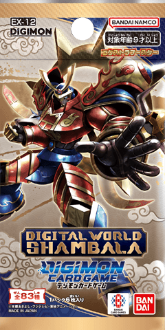 Digimon Card Game - EX12 DIGITAL WORLD SHAMBALA | Booster 單包