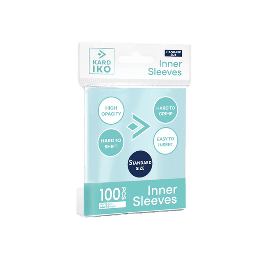 [KARDIKO] Inner Sleeves | Standard Size | Clear