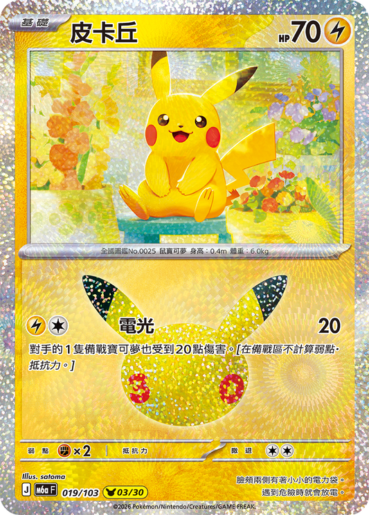 M6aF 019/103 皮卡丘 | - | CT
