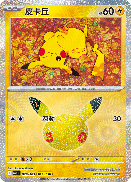 M6aF 029/103 皮卡丘 | - | CT