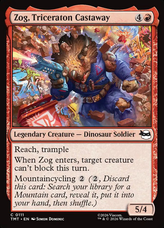 TMT-111 Zog, Triceraton Castaway | Common (EN)