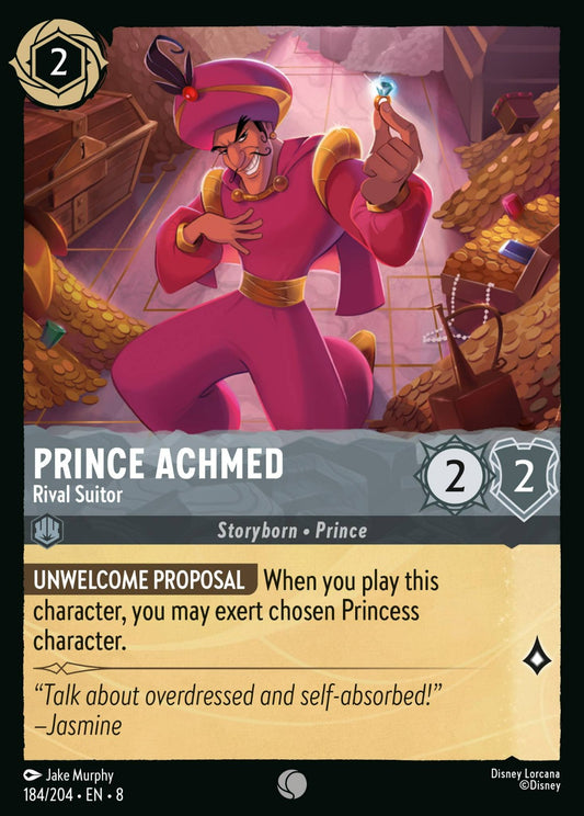 Set 8-184 | Prince Achmed - Rival Suitor | Common