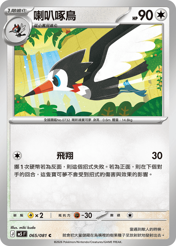 M5F 065/081 | 喇叭啄鳥 | C | CT