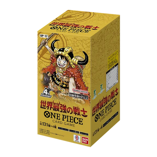 [OP-17] ONE PIECE CARD GAME 最強的戰士 | Booster | 原盒 |