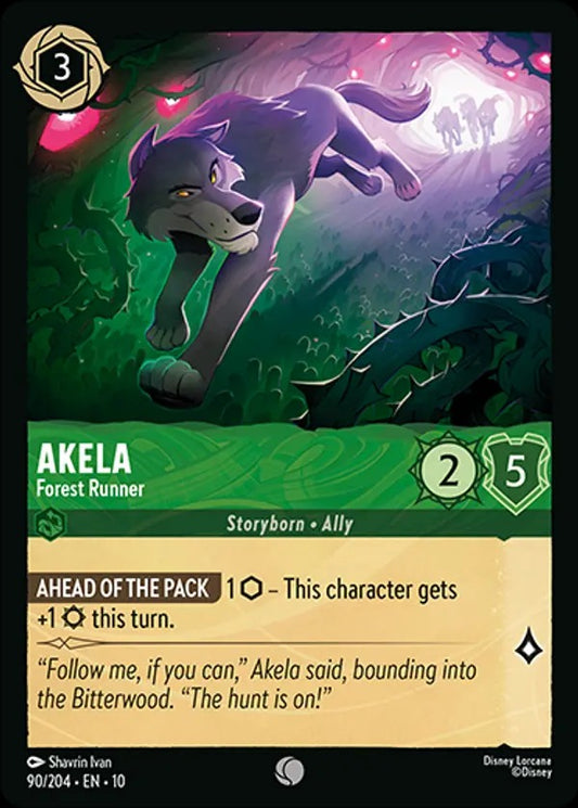 Set 10-090 | Akela - Forest Runner | Common