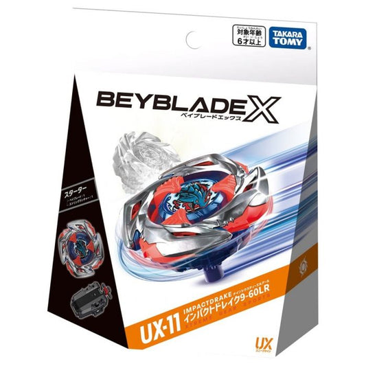 Takara Tomy 爆旋陀螺X - UX-11 衝擊龍神9-60LR (附發射器)