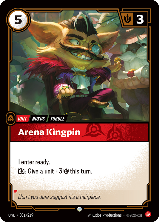 UNL-001/219 Arena Kingpin | Common