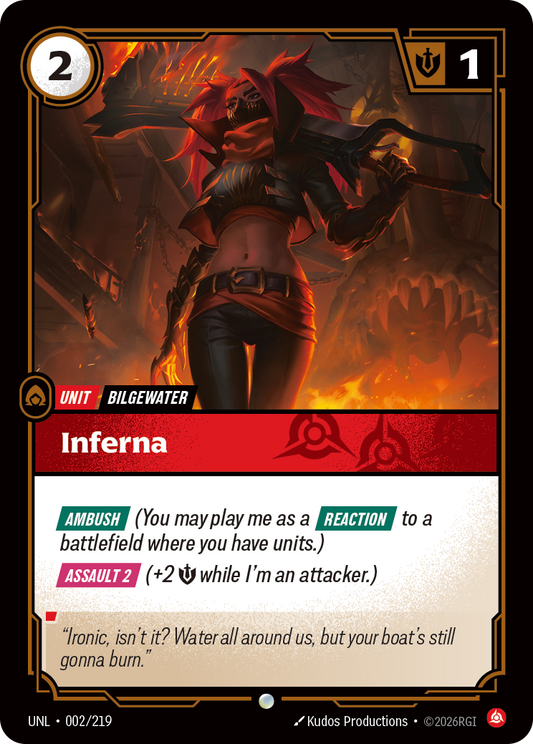 UNL-002/219 Inferna | Common