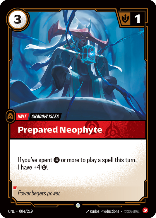 UNL-004/219 Prepared Neophyte | Common