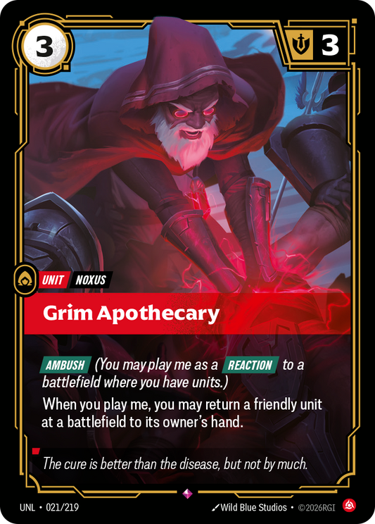 UNL-021/219 Grim Apothecary | Rare