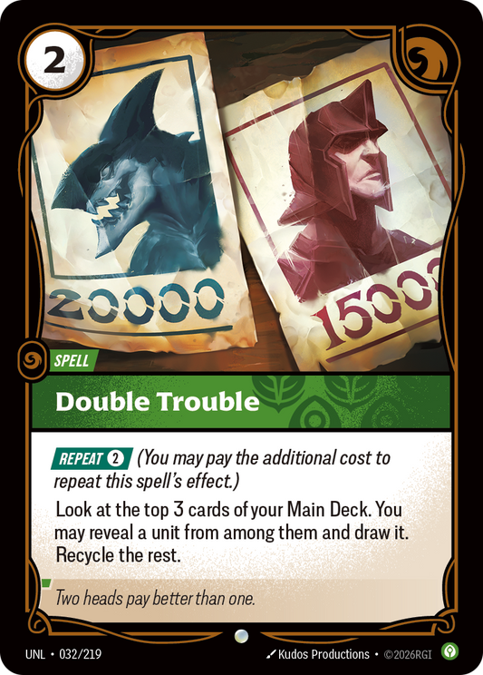 UNL-032/219 Double Trouble | Common