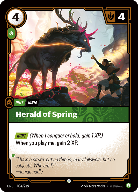 UNL-034/219 Herald of Spring | Common