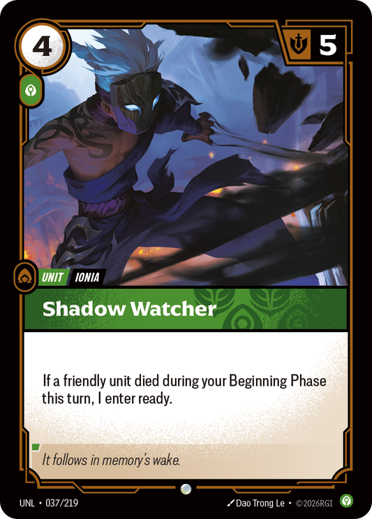 UNL-037/219 Shadow Watcher | Common