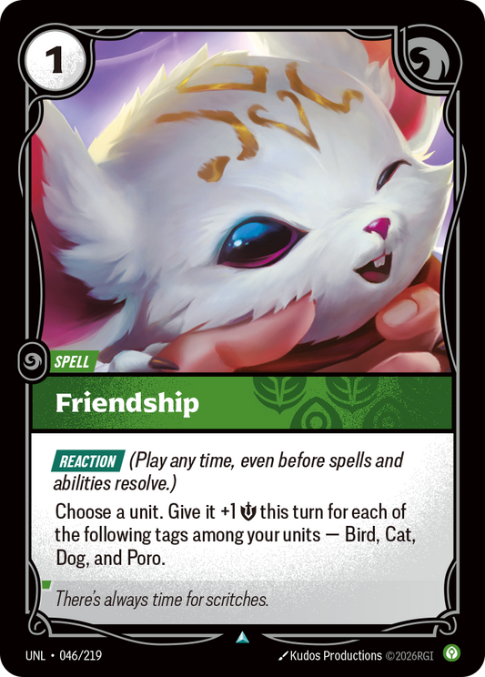 UNL-046/219 Friendship | Uncommon
