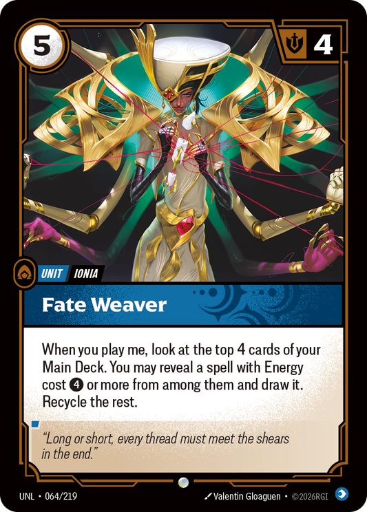 UNL-064/219 Fate Weaver | Common