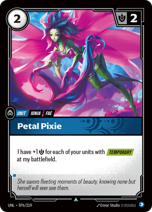 UNL-076/219 Petal Pixie | Common
