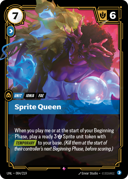 UNL-084/219 Sprite Queen | Rare