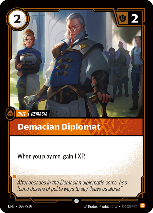 UNL-092/219 Demacian Diplomat | Common