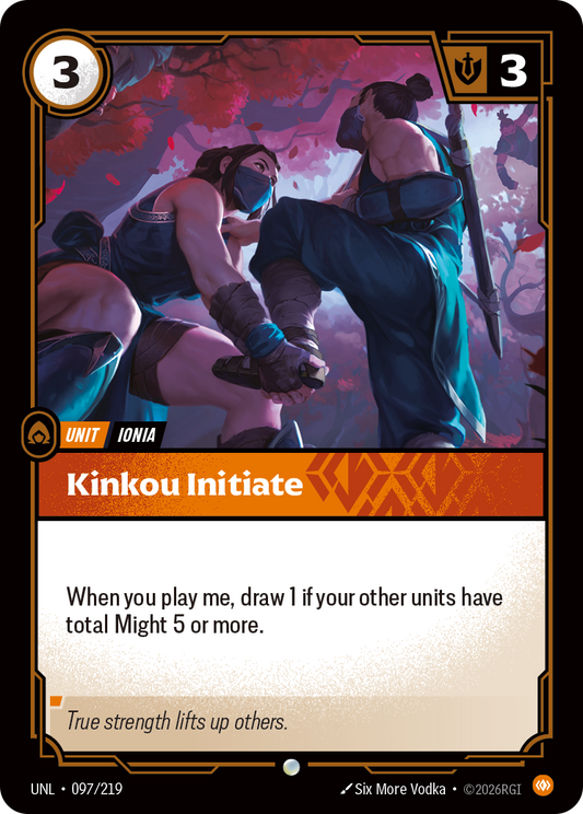 UNL-097/219 Kinkou Initiate | Common