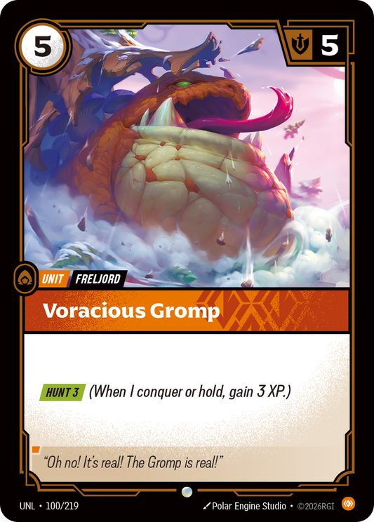 UNL-100/219 Voracious Gromp | Common