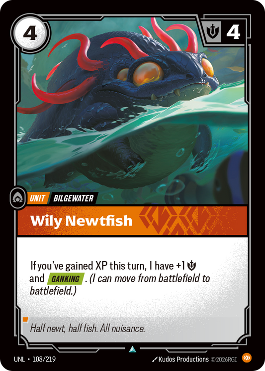 UNL-108/219 Wily Newtfish | Uncommon