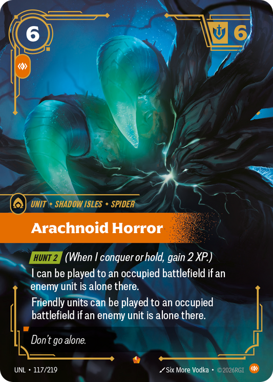 UNL-117/219 Arachnoid Horror | Epic