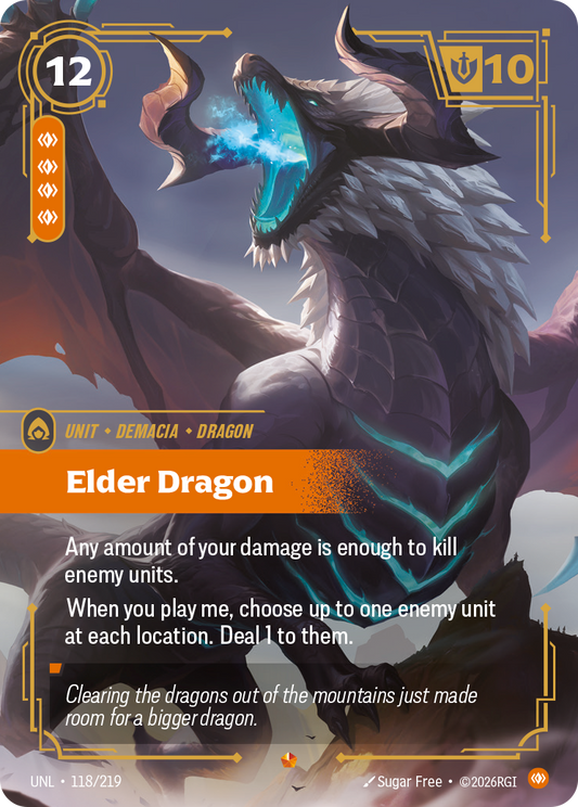 UNL-118/219 Elder Dragon | Epic