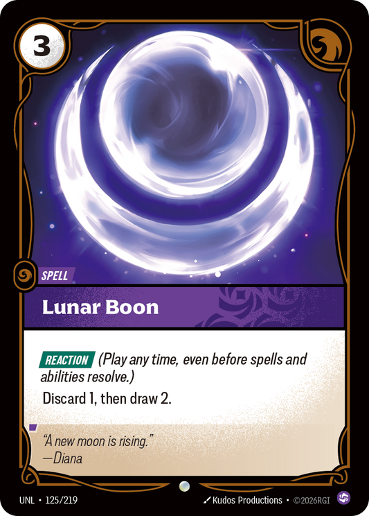 UNL-125/219 Lunar Boon | Common